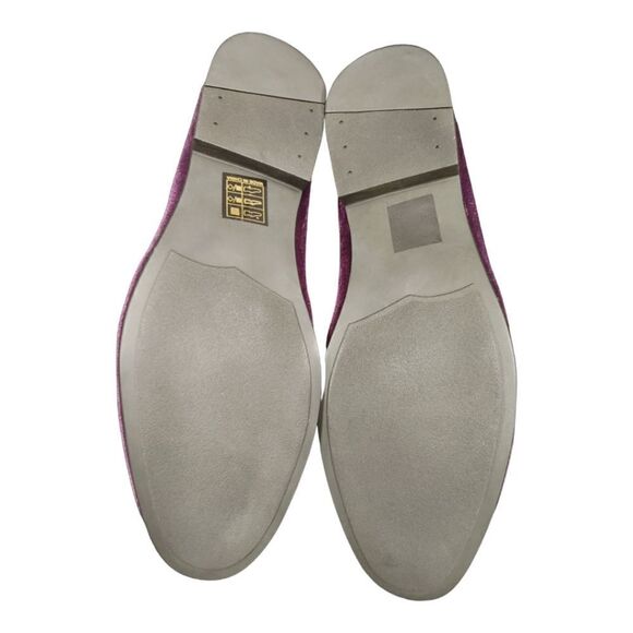 MEN'S AMALI VELVET SLIP ON LOAFER WITH JEWELED BIT & MATCHING PIPING. TIAGO O49 - Picture 6 of 7